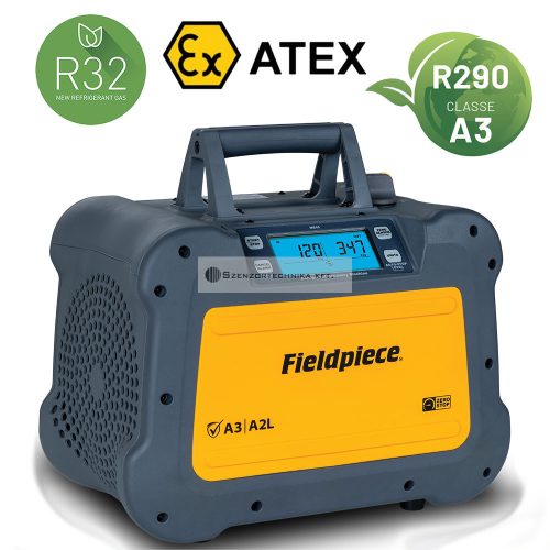 Digitális Hűtőközeg lefejtő gép - 230V - ATEX minősítésű